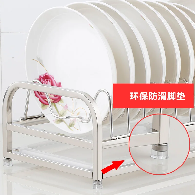 Stylish Sturdy Stainless Steel Metal Dish Drainer Drying Rack | Дом и сад