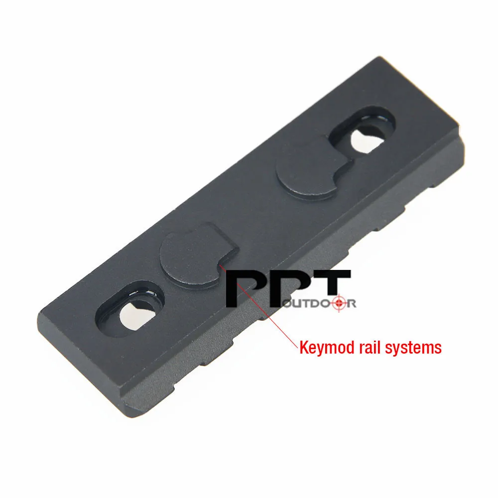 Тактический Keymod Rail 60 мм Пикатинни Вивер 5 слотов металлический System страйкбол
