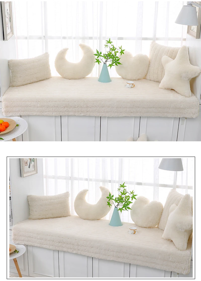 Soft Plush carpet Cloakroom Rug Bay Window/Balcony Fluffy Rug Sofa Cushion Carpet Living Room Home Decor Bedroom Carpet