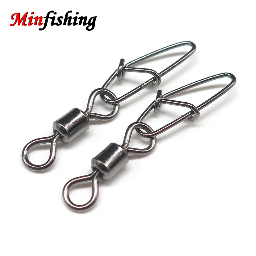50 шт. рыболовный Вертлюг из нержавеющей стали|swivel ball bearing|swivel bearingswivels fishing |