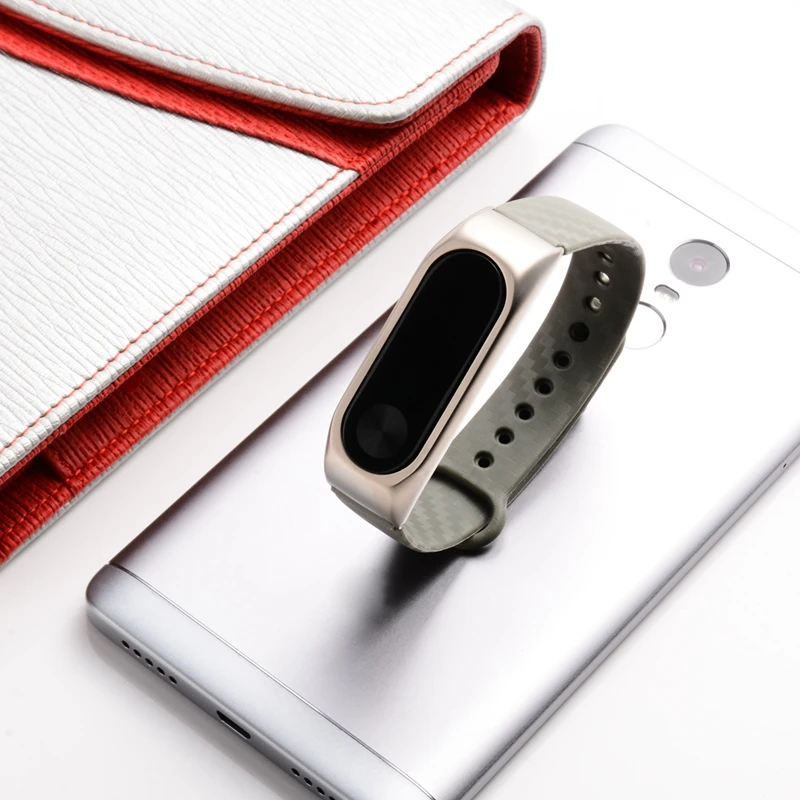 Ollivan силиконовый ремешок из углеродного волокна для Xiaomi mi Band 2, смарт-браслет, аксессуары для mi Band 2, браслет mi band 2, ремешок на запястье