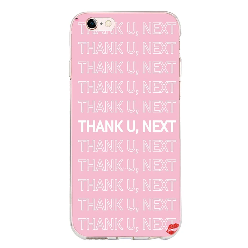 TPU Чехол с надписью «God Is A Woman Thank U Next Ariana Grande» для iPhone 6S 6 7 8 plus x XR 11Pro MAX Ciciber чехол для телефона Fundas Fashion Nova - Цвет: TPU