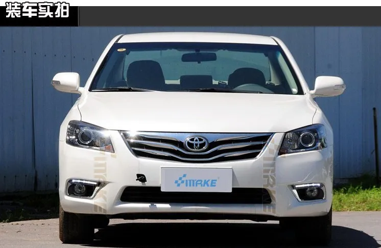 12 В 6000 К светодиодный DRL Дневной ходовой светильник чехол для Toyota Camry 2009-2011 противотуманная фара рамка противотуманный светильник для автомобиля