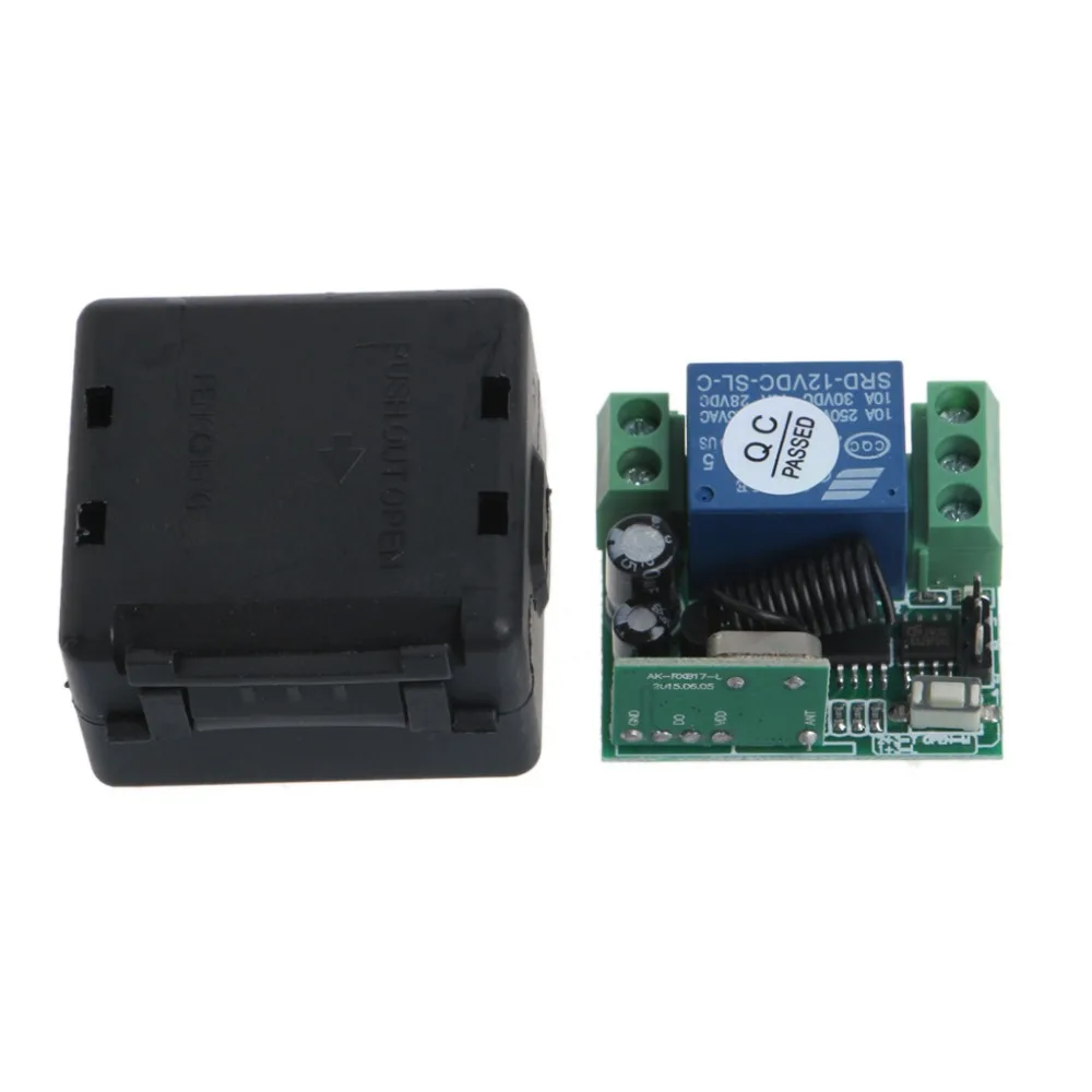 Беспроводной Радиочастотный переключатель с дистанционным управлением 12 в пост.