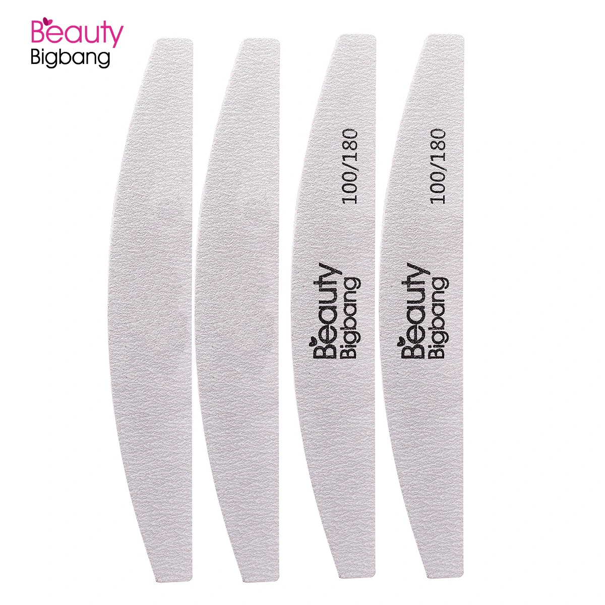 BEAUTYBIGBANG 2 шт. 100/180 брусок для шлифовки блок педикюр Полировка маникюра инструменты для полировки ногтей профессиональный ноготь двусторонний маникюрный напильник