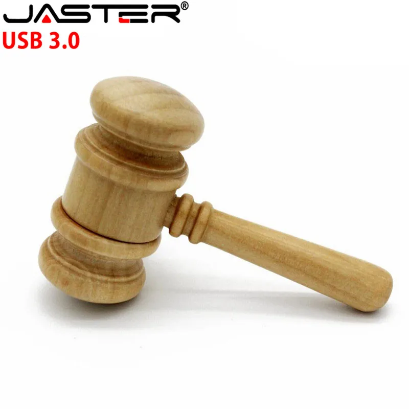 JASTER USB 3 0 деревянный usb флэш-накопитель gavel модель молотка 4 ГБ 8 16 32 карта памяти