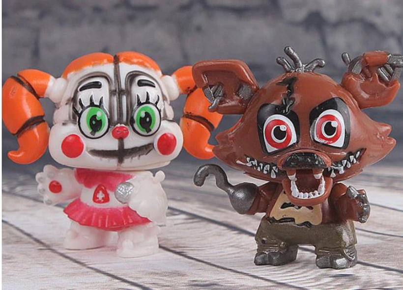 1 шт. Мультяшные фигурки Five Nights At Freddy's, Бонни, медведь лисица, Фредди, ПВХ Модель, детская Подарочная игрушка