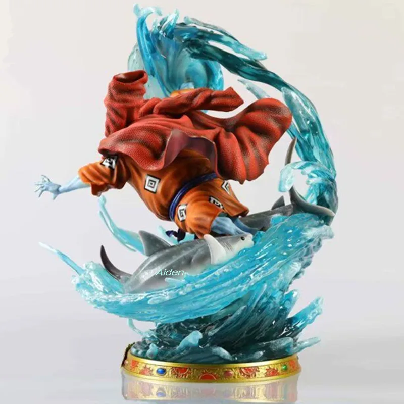 15&quot ONE PIECE Statue The Straw Hat Pirates Bust Jinbe Full-Length Portrait Seven Warlords Of Sea GK Action Figure 37CM B812 | Игрушки и