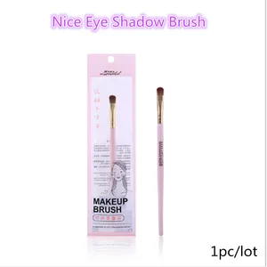 Синтетические волосы для макияжа, кисти для теней, деревянная ручка, инструменты для макияжа, волоконная основа, горячая Распродажа, высокое качество, 1 шт.упаковка