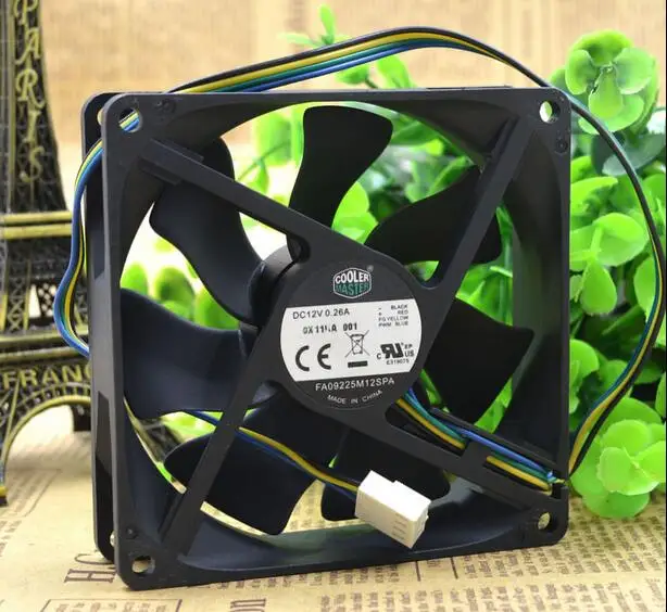 Вентилятор ШИМ FA09225M12SPA с четырехпроводным процессором 9 см|pwm fan|pwm cpu fanchassis fan |