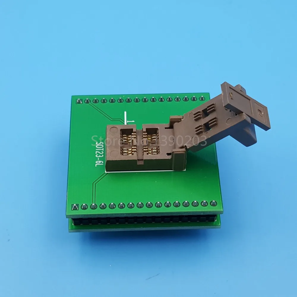 SOT23 6L To DIP6 IC программатор адаптер|socket test|sockets programmersocket dip6 |