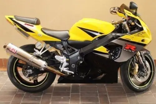 Желтый Черный Серый Полный литья под давлением обтекателя Для Suzuki GSXR 600 750 2004 2005 с