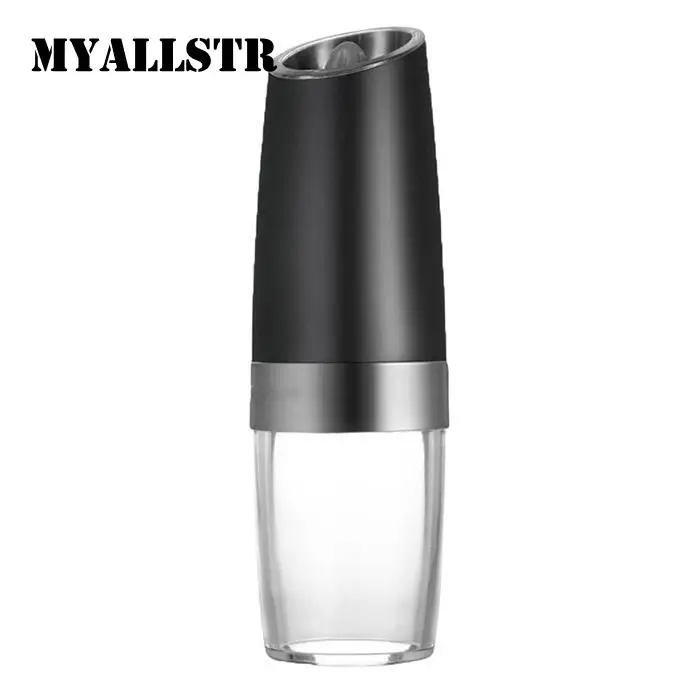 Электрическая индукционная мельница для перца и соли светодиодный перец морская