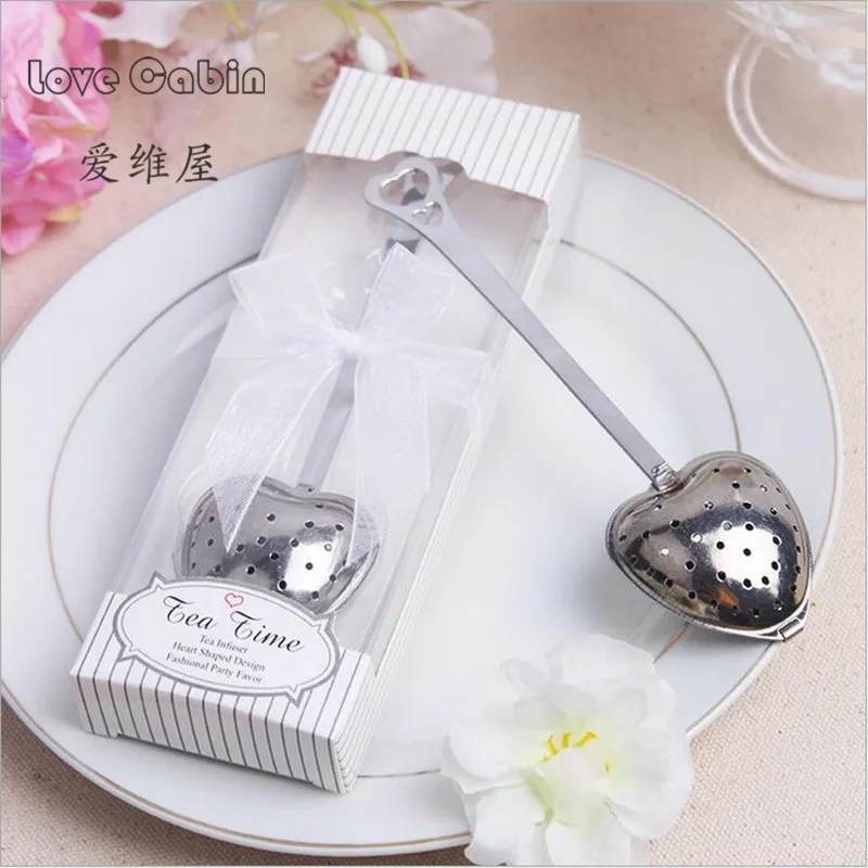 10pcs/lot Wedding Souvenir Stainless Steel Tea Spoon Creative Small Gift Exquisite Box For Decorations Accessories | Дом и сад
