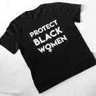 Защитите Черная Женская футболка Топы с графическим принтом смешной женских Мощность футболка с рисунком на тему гранж em Мощность ed в винтажном стиле с надписью хлопковые топы Tumblr девочек, платье на бретельках