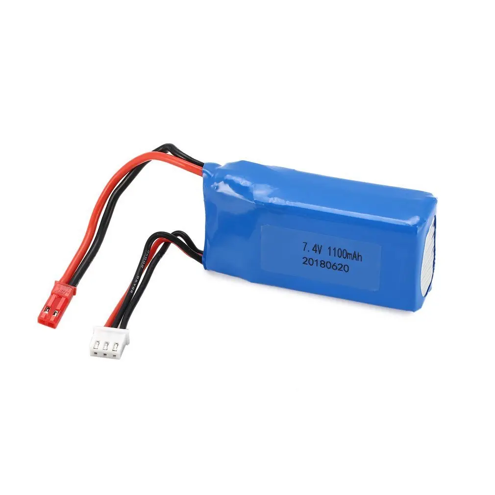 1/18 RC автомобиль 7 4 V 1100mAh JST разъем LiPo батарея A949 27 для Wltoys Внедорожник Багги A959 A969