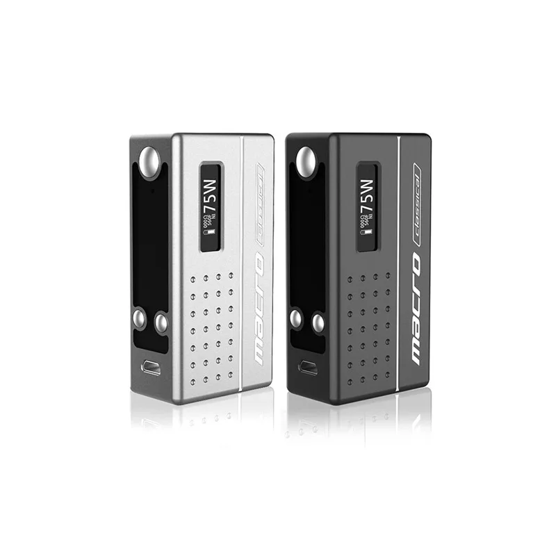 Аутентичный Sbody Macro DNA75 бокс мод V1 Evolv DNA 75 Вт чип Vape подходит 18650 батарея RDA RTA RDTA бак