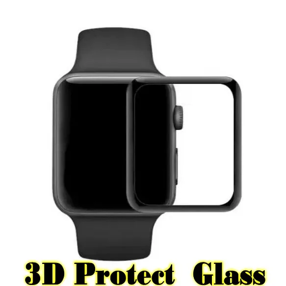 Для Apple Watch версии 3D Экран защитить стекло пленка 38/42 мм 40/44 которая используется