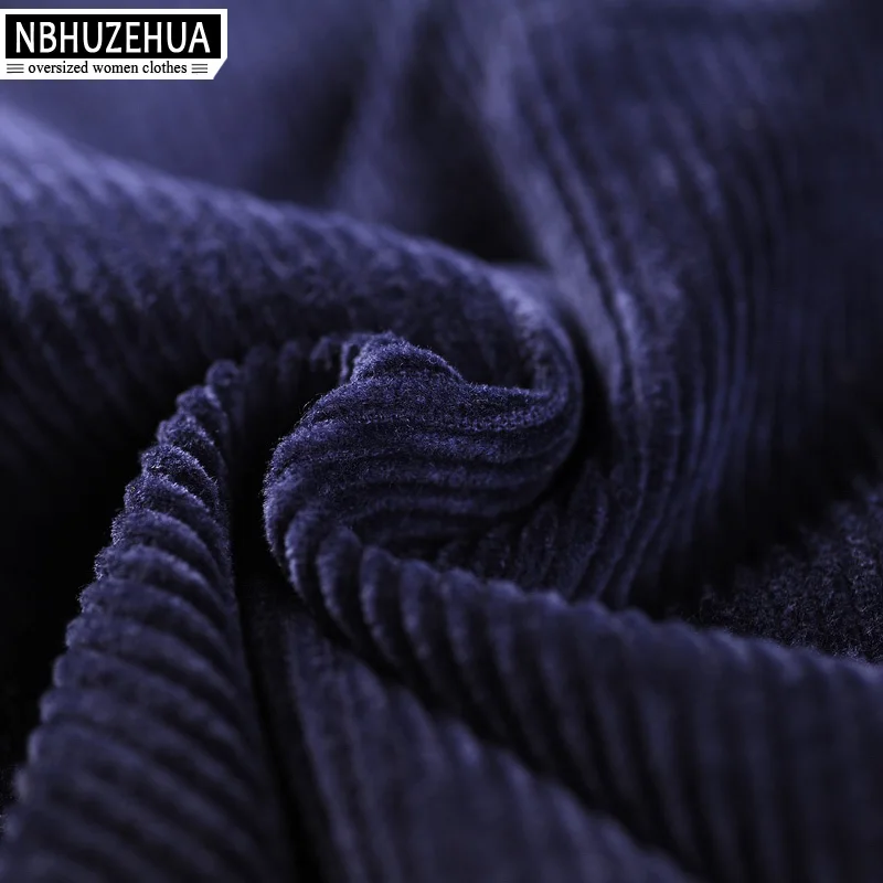 NBHUZEHUA T842 6XL 7XL 8XL Корейская винтажная Вельветовая Женская юбка А силуэта зимняя