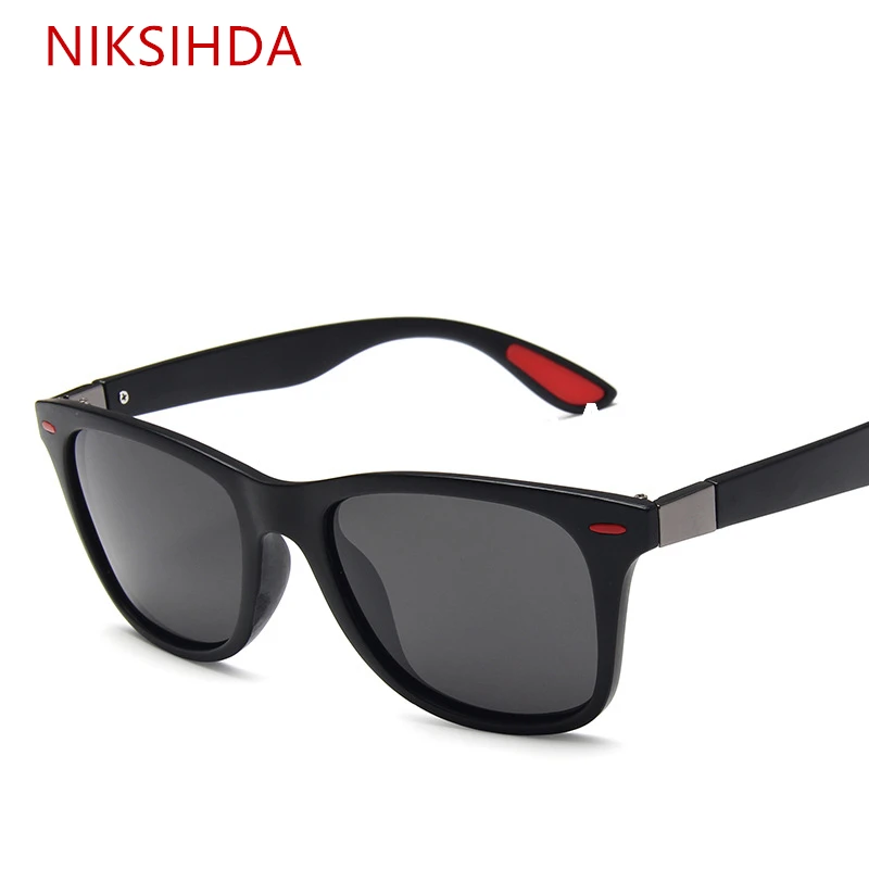 

Классические Мужские поляризационные солнцезащитные очки NIKSIHDA в стиле ретро, солнцезащитные очки для вождения, рыбалки, жабы, УФ 2019, 400