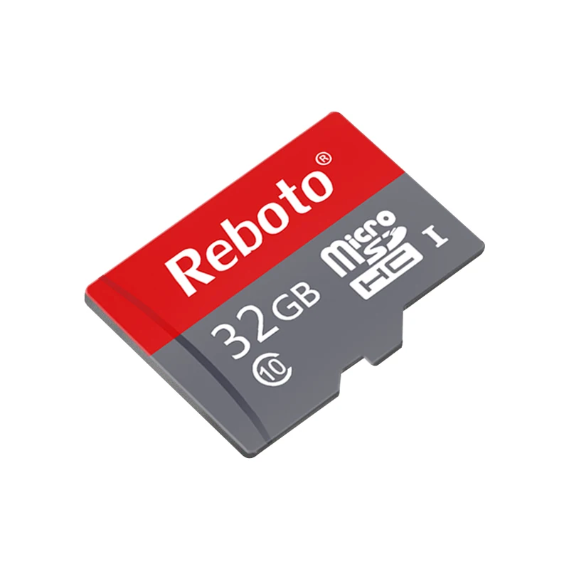 Reboto Micro SD Card 8 ГБ 16 ГБ 32 ГБ 64 ГБ карта памяти Class 10 64 ГБ красный и серый карты памяти для телефона 8 ГБ Card Reader