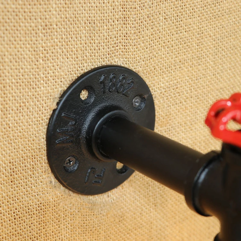 Американская винтажная настенная лампа комнатное освещение железные