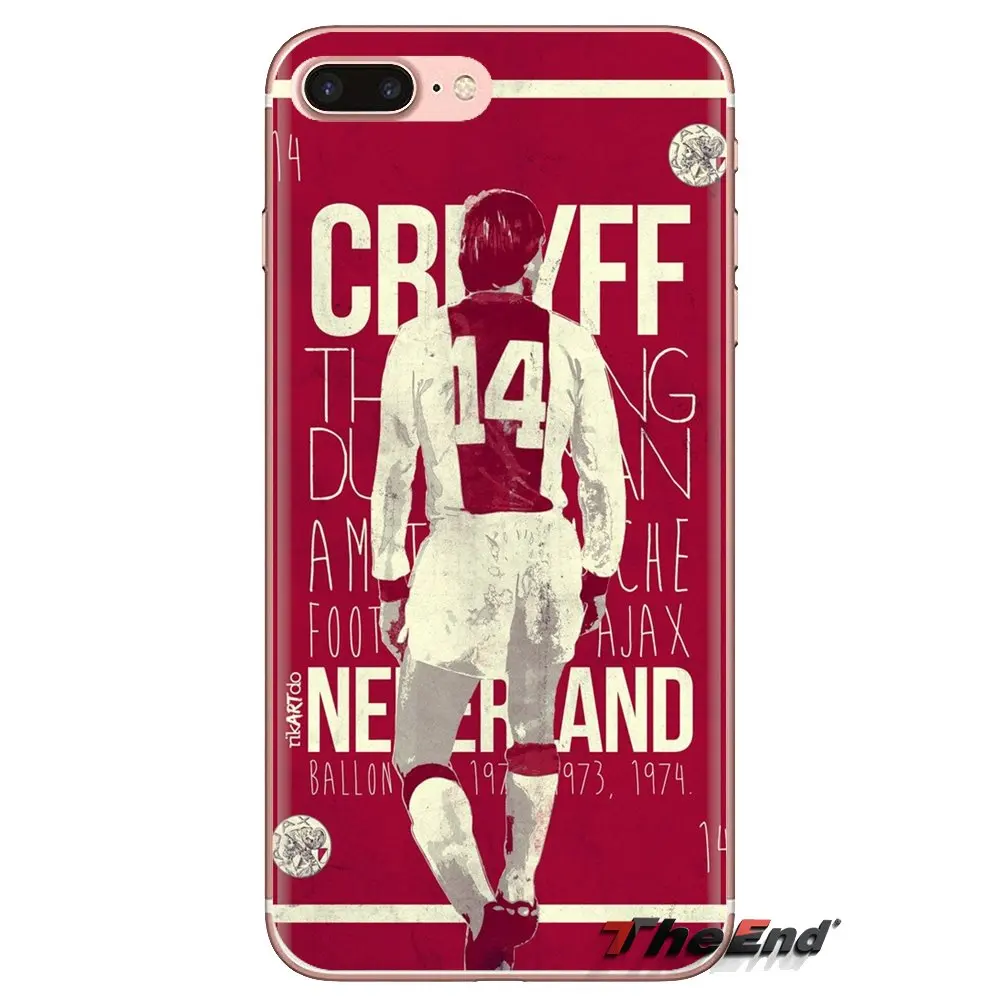 Голландский футболист Johan Cruyff для Oneplus 3T 5T 6T Nokia 2 3 5 6 8 9 230 3310 1 7 Plus 2017 2018 силиконовые