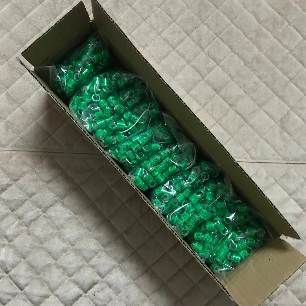 2019 customized birds foot tags FCC 0001-5000 COLORFUL pigeon rings bird ring 5000pcs/Lots | Безопасность и защита