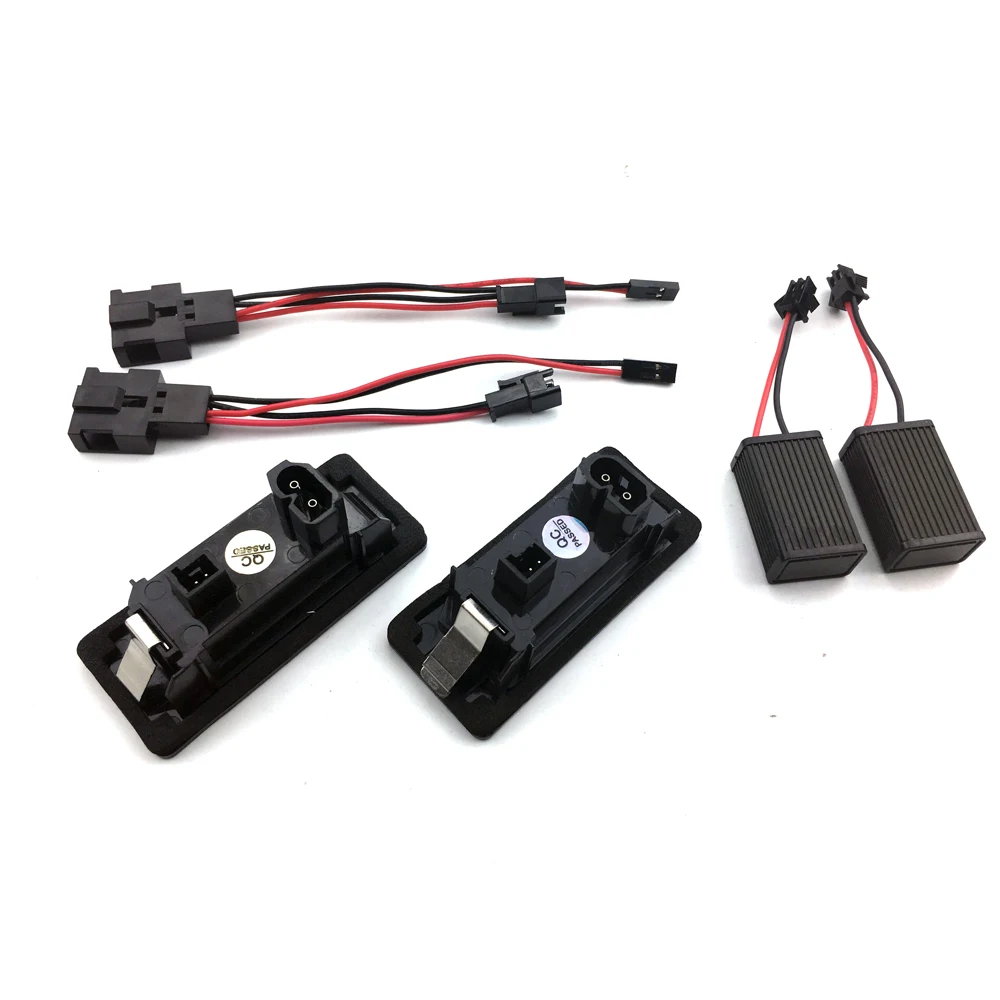 2 шт. 24SMD светодиодный номерной знак светильник Подходит для Audi A1 8X / A3 8V A4 S4 B8 A5 S5