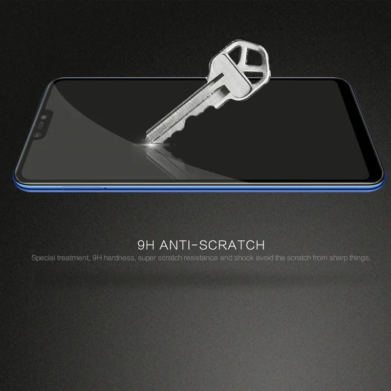 Protector de pantalla de vidrio templado para Xiaomi Mi 8 Lite, Protector de pantalla de vidrio templado para Xiaomi Mi 8 Lite, 8 Youth, pel&iacute;cula de cobertura completa para tel&eacute;fono Mi 8X, 2 uds.-1