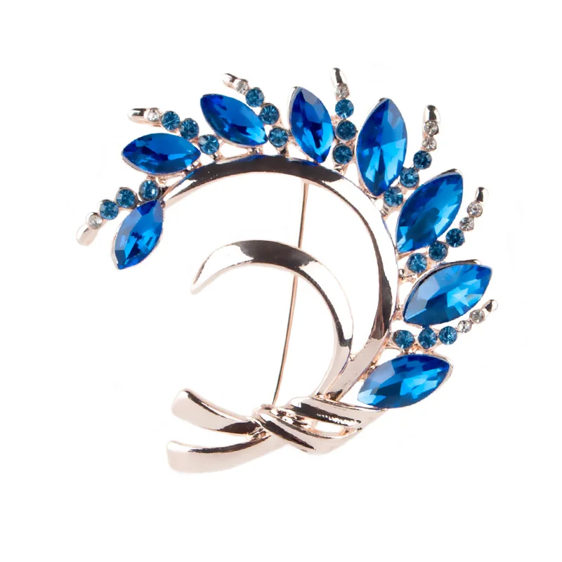 Роскошные Высокое качество Стразы Кристалл броши ювелирные изделия для Для