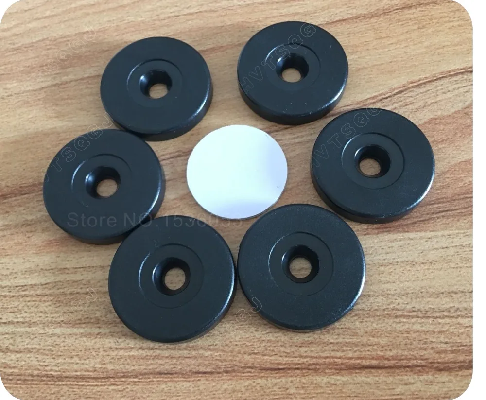 125 кГц Rfid тег EM4100 дисковый для патрульной системы Черный checkpoint 10pcs/лот|IC/ID карты| |