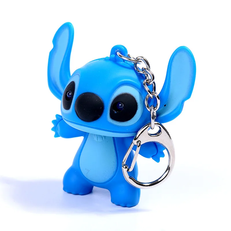 Lilo & Stitch мини стежка светодиодный свет можно сказать я люблю вас сумка для ключей