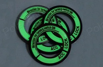 Светящееся кольцо для зажигания автомобиля декоративное Honda City Greiz vezel XRV