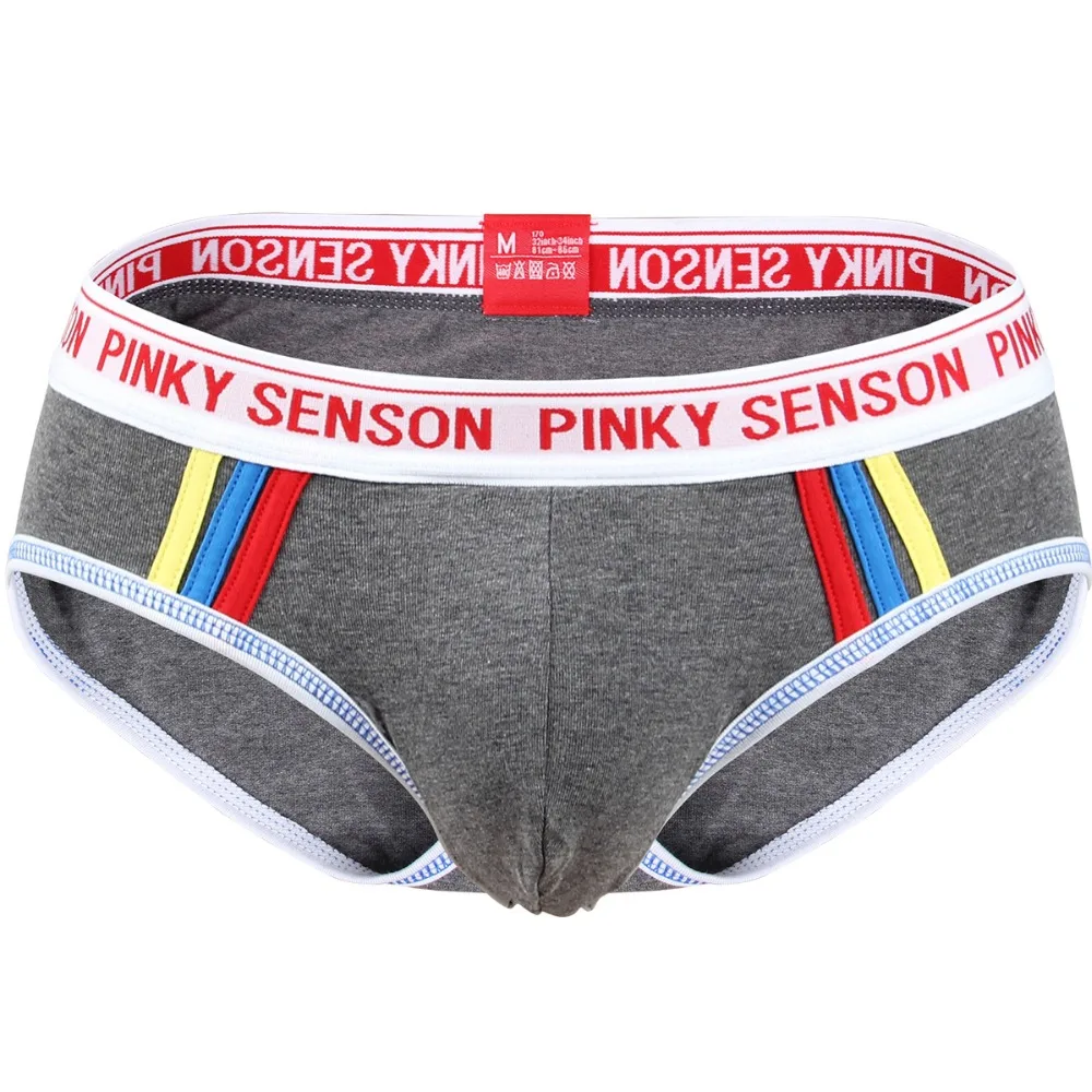 Мужские трусы PINKY SENSON хлопковые с трехмерным карманом сексуальное нижнее белье