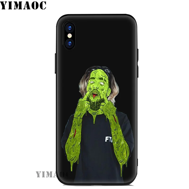 YIMAOC FTP Suicideboys Skull Soft Silicone Case for iPhone 11 Pro Xr Xs Max X or 10 8 7 6 6S Plus 5 5S SE |