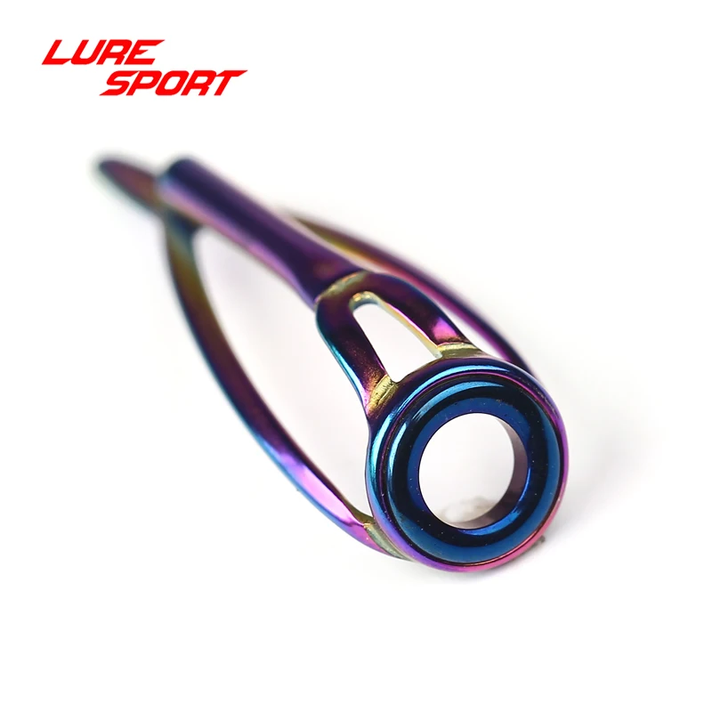 LureSport 5 шт. верхняя направляющая железная Удочка с синим кольцом ремонт удочки