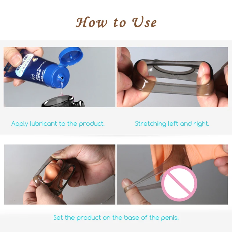 1 шт Силиконовое кольцо для пениса мошонки привязки пенис клетка рукав время