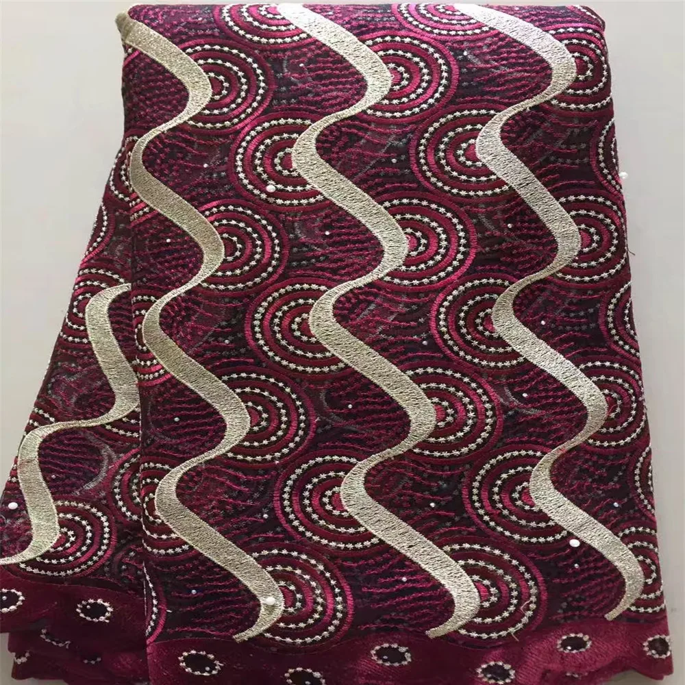 2018 последние французские нигерийские кружевные ткани высокого качества Тюль