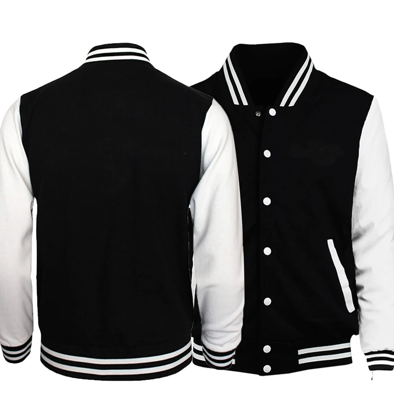 

2019 men women unisex streetwear hoodies solid color single breasted baseball jackets fitness tracksuits spring autumn clothing