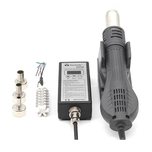 Пистолет горячего воздуха 8858, паяльная станция для распайки, паяльная станция для деталей поверхностного монтажа SMD 220 В, тепловая пушка для сварки, ремонтные инструменты с керамическим нагревателем