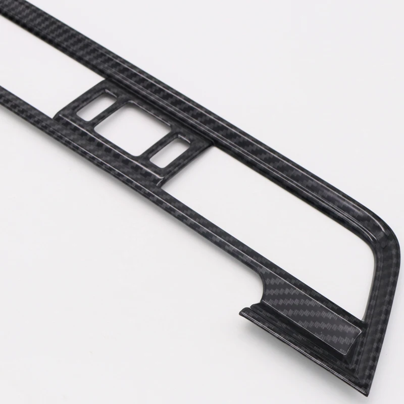 

left handle drive !! for Audi Q5 FY 2018 Carbon Fiber ABS Interior Accessories Middle Console Air Vent Outlet Cover Trim 1pcs