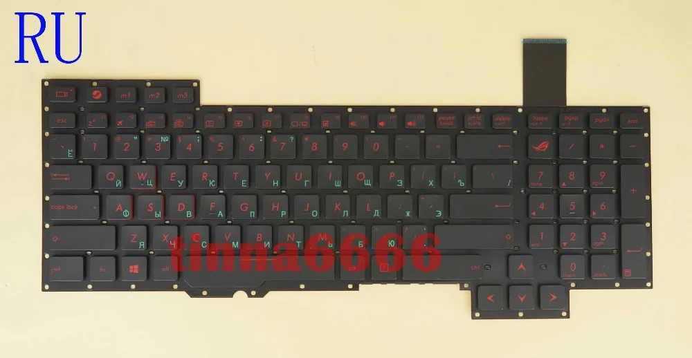 Новая клавиатура для ASUS G751J G751 G751JY G751JT G751JM ARABIC/русский/US/UK/|Клавиатуры замены| |