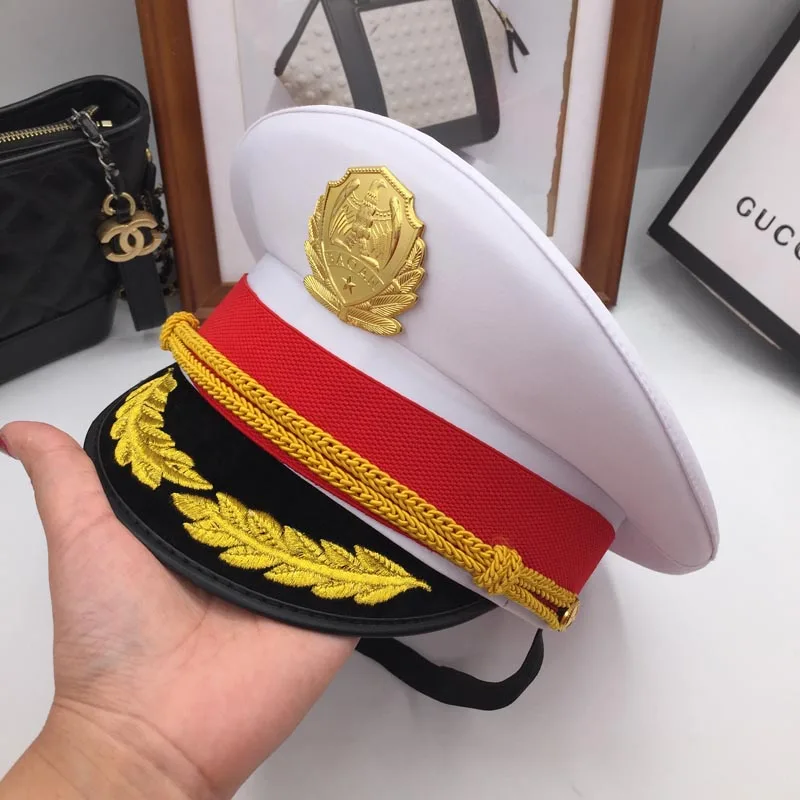 Общественной безопасности персонала cap армии Косплей военный Шапки полиции