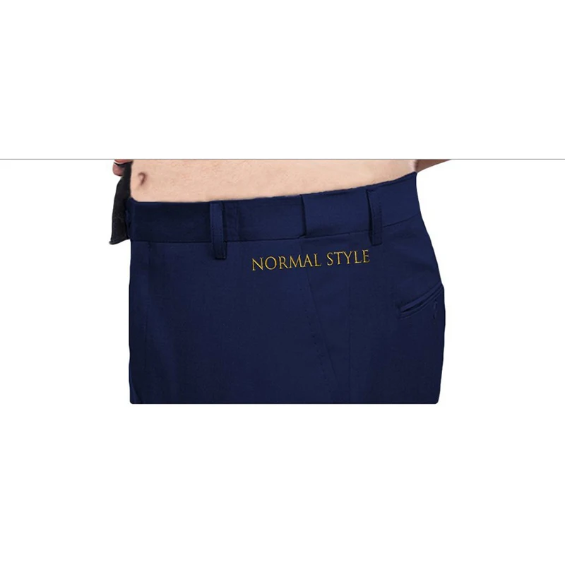 2019 New Men's Solid Color Business Trousers Pants Men Casual Elastic Long Male Cotton straight Work Pant XF001 | Мужская одежда