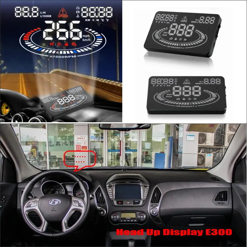Автомобильные аксессуары HUD для Hyundai ix35 Tucson 2014 2015 2016 лобовое стекло проектор