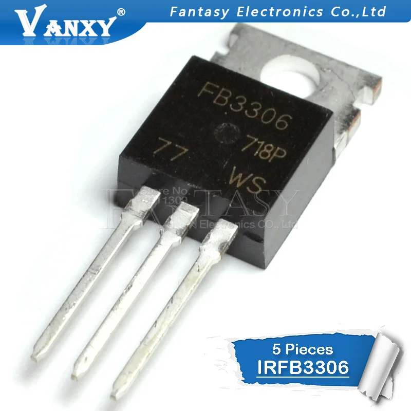 5 шт. IRFB3306-220 IRFB3306PBF TO220 IRF3306 60V 160A