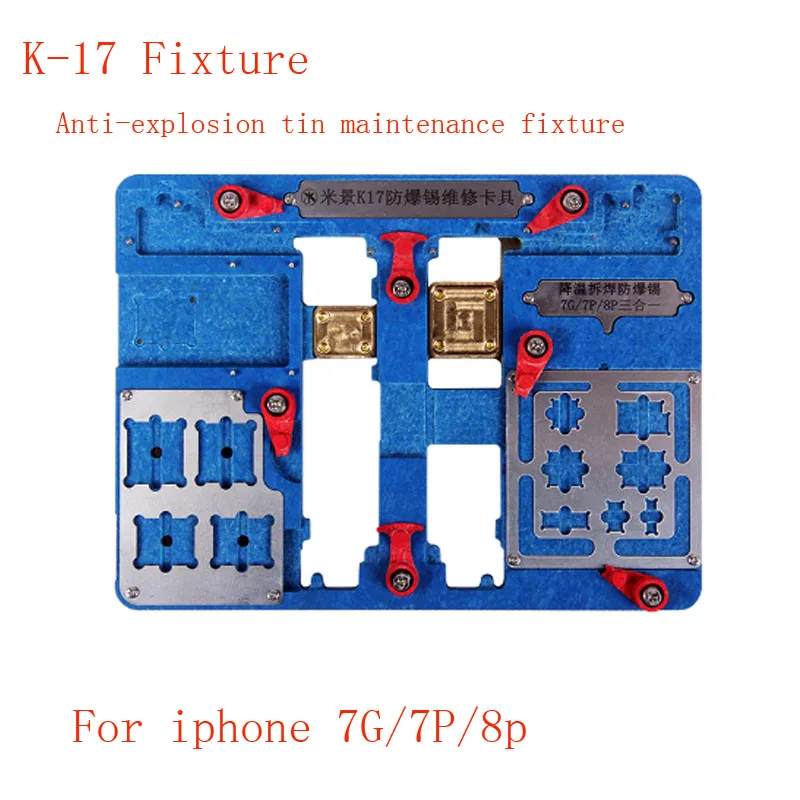 

Multi function for iPhone 7p 7g 8 6smain board jig circuit board clamp fixture Explosion proof Cooling Jig