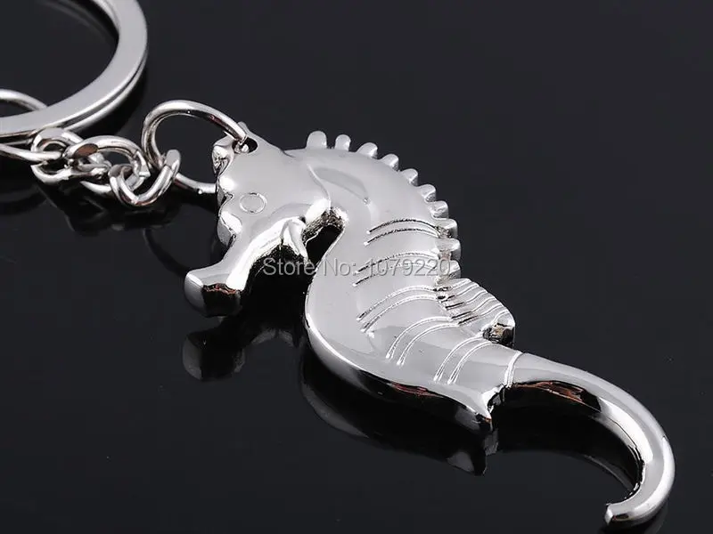 HJ Sea Horse сплав брелок Hippocampus модный красивый веселый классический 3D кулон сумка