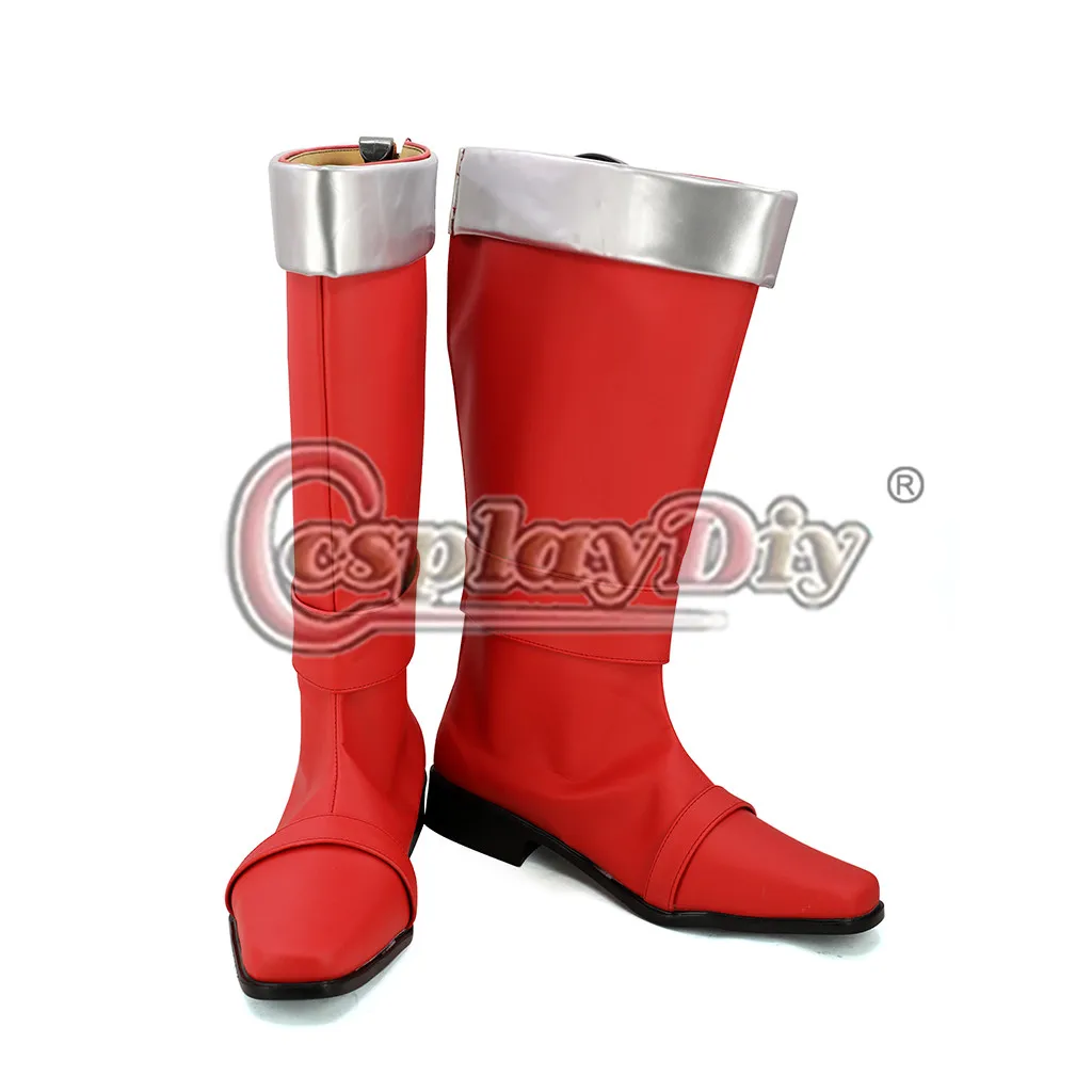 Cosplaydiy Anine Super Sentai Kyuranger Stinger ботинки для костюмированной вечеринки обувь взрослых